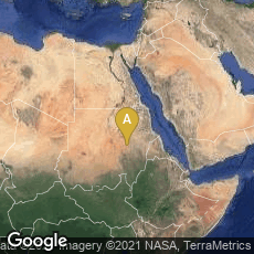 Overview map of River Nile, Sudan