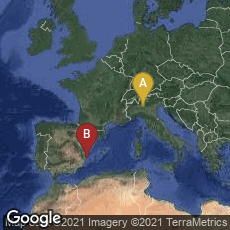 Overview map of Soncino, Lombardia, Italy,Spain