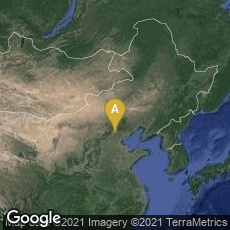 Overview map of China, Tongzhou Qu, Beijing Shi