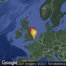 Overview map of Canterbury, England, United Kingdom,Cambridge, England, United Kingdom