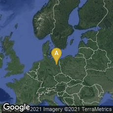 Overview map of Oranienburg, Brandenburg, Germany