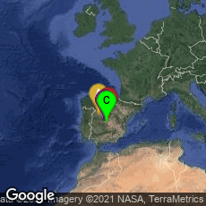Overview map of Salamanca, Castilla y León, Spain,Madrid, Comunidad de Madrid, Spain,Toledo, Castilla-La Mancha, Spain,Maqueda, Castilla-La Mancha, Spain