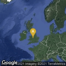 Overview map of Dudley, England, United Kingdom