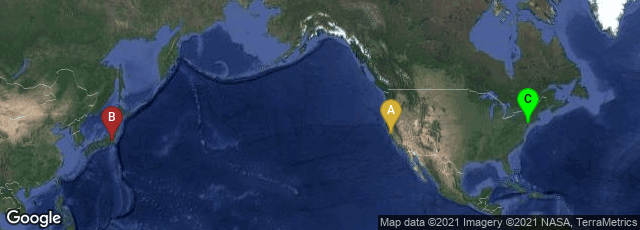 Detail map of San Francisco, California, United States,8, 2 Chome, Nishishinjuku, Shinjuku City, Tokyo, Japan,Manhattan, New York, New York, United States