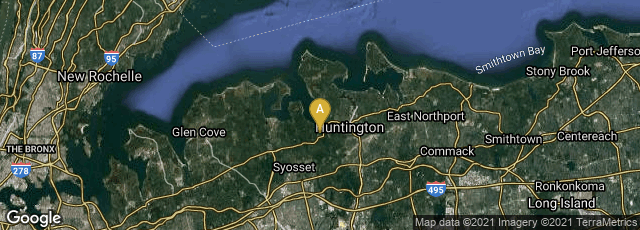 Detail map of Syosset, New York, United States