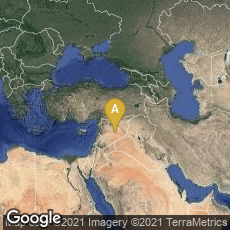 Overview map of Syria, Gouvernorat de Homs