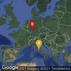 Overview map of Città del Vaticano, Vatican City,Altstadt, Heidelberg, Baden-Württemberg, Germany