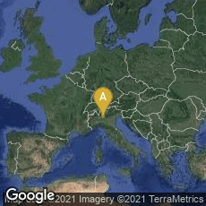 Overview map of Soncino, Lombardia, Italy