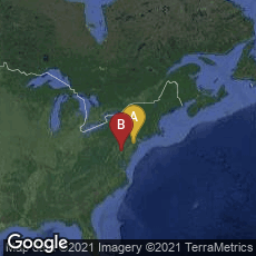 Overview map of Princeton, New Jersey, United States,Baltimore, Maryland, United States