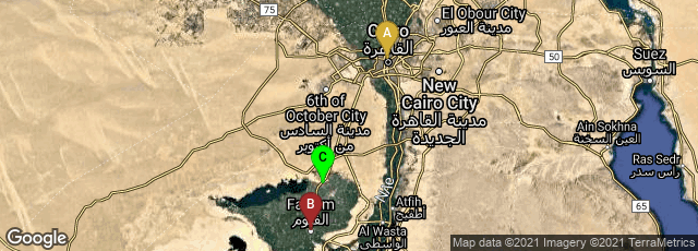 Detail map of Cairo Governorate, Egypt,Faiyum Governorate, Egypt,Faiyum Governorate, Egypt