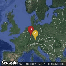 Overview map of Augsburg-Innenstadt, Augsburg, Bayern, Germany,Eltville am Rhein, Hessen, Germany