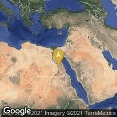 Overview map of Aswan Governorate, Egypt