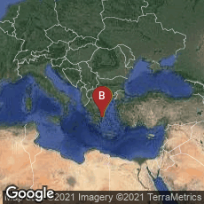 Overview map of Athina, Greece,Greece