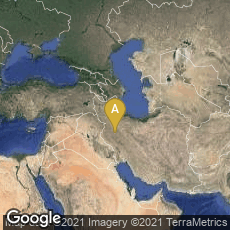 Overview map of Hamadan Province, Iran