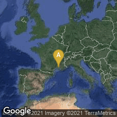 Overview map of Avignon, Provence-Alpes-Côte d