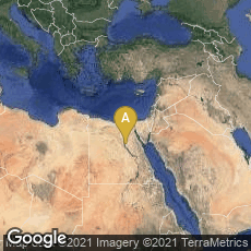 Overview map of Red Sea Governorate, Egypt