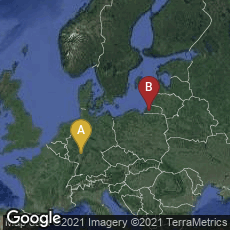 Overview map of Innenstadt I, Frankfurt am Main, Hessen, Germany,Kaliningrad, Kaliningradskaya oblast