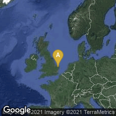 Overview map of Norwich, England, United Kingdom