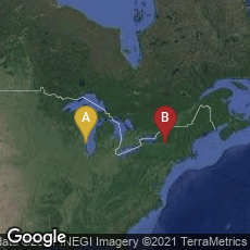 Overview map of Milwaukee, Wisconsin, United States,Ilion, New York, United States