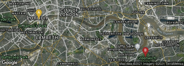 Detail map of London, England, United Kingdom,London, England, United Kingdom