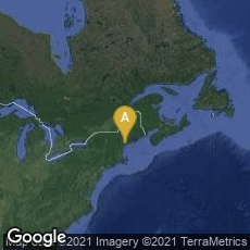 Overview map of Portland, Maine, United States