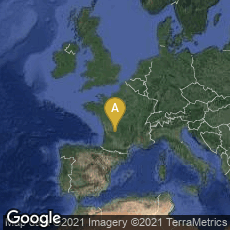 Overview map of Périgueux, Nouvelle-Aquitaine, France