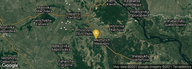Detail map of Babychi, Cherkas