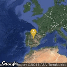 Overview map of San Lorenzo de El Escorial, Comunidad de Madrid, Spain