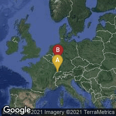 Overview map of Rosental, Basel, Basel-Stadt, Switzerland,Sponheim, Rheinland-Pfalz, Germany