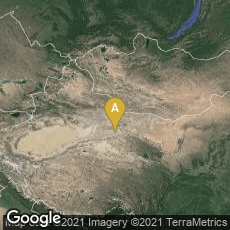 Overview map of Dunhuang Shi, Jiuquan Shi, Gansu Sheng, China