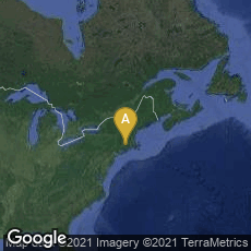 Overview map of Mansfield, Connecticut, United States