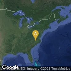 Overview map of Raleigh, North Carolina, United States