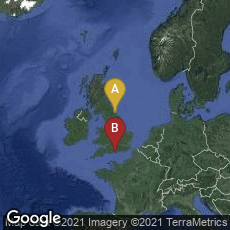 Overview map of Monkwearmouth, Sunderland, England, United Kingdom,Southampton, England, United Kingdom