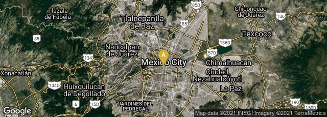 Detail map of Tránsito, Ciudad de México, Ciudad de México, Mexico