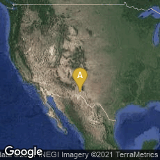 Overview map of White Sands Missile Range, New Mexico, United States