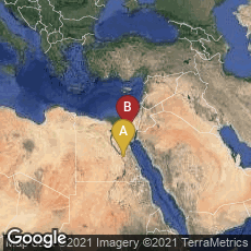 Overview map of Luxor Governorate, Egypt,South Sinai Governorate, Egypt