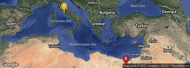 Detail map of Roma, Lazio, Italy,Faiyum Governorate, Egypt