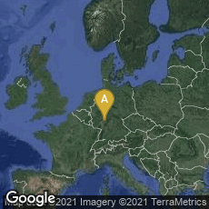 Overview map of Offenbach am Main, Hessen, Germany