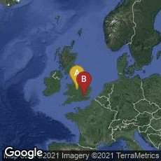 Overview map of Birmingham, England, United Kingdom,London, England, United Kingdom
