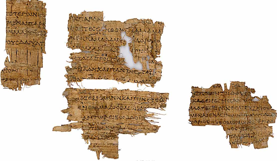 Fragments of the Odyssey, most likely copied in Alexandria.